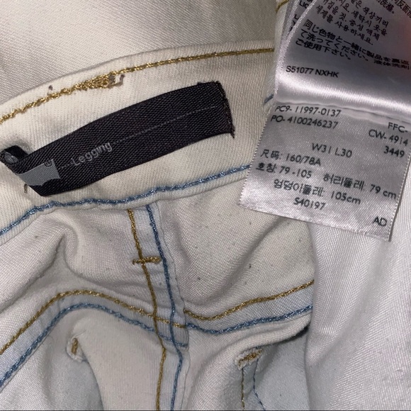 Levi’s legging jean light wash w31 x30 - Picture 3 of 7